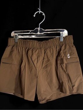 Free People Movement Brown Athletic Shorts